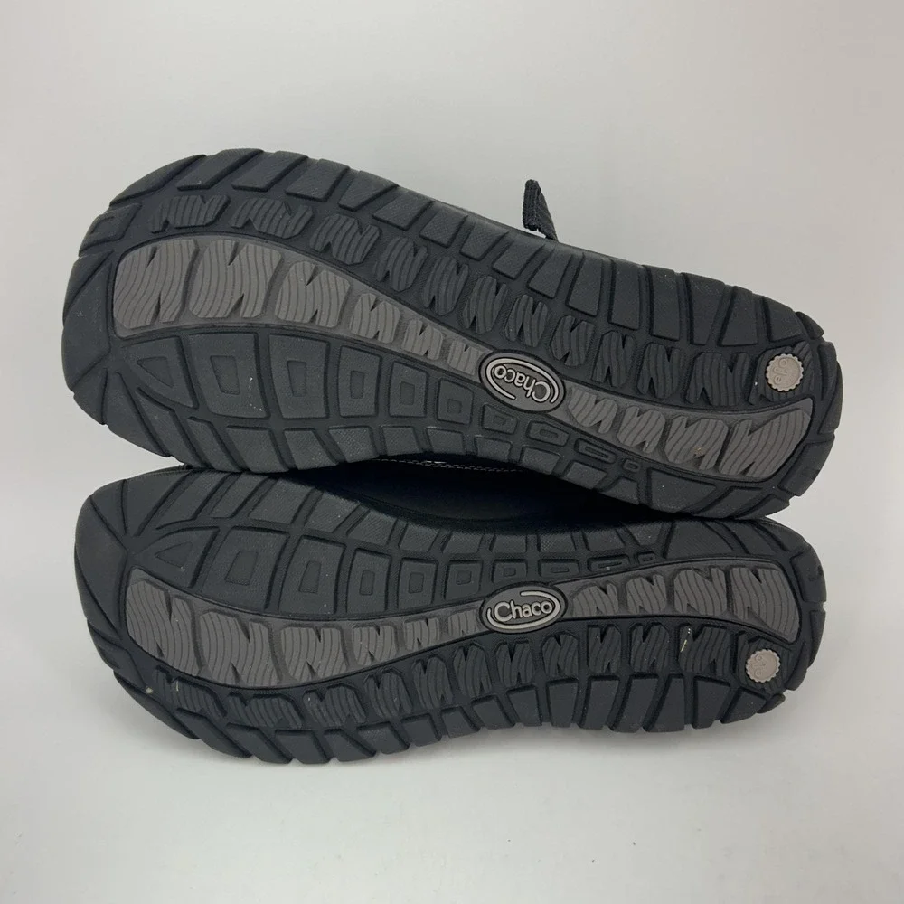 Chaco Sandals Shoes Kids Size 6 Odyssey Black Strappy Hiking Water Closed Toe